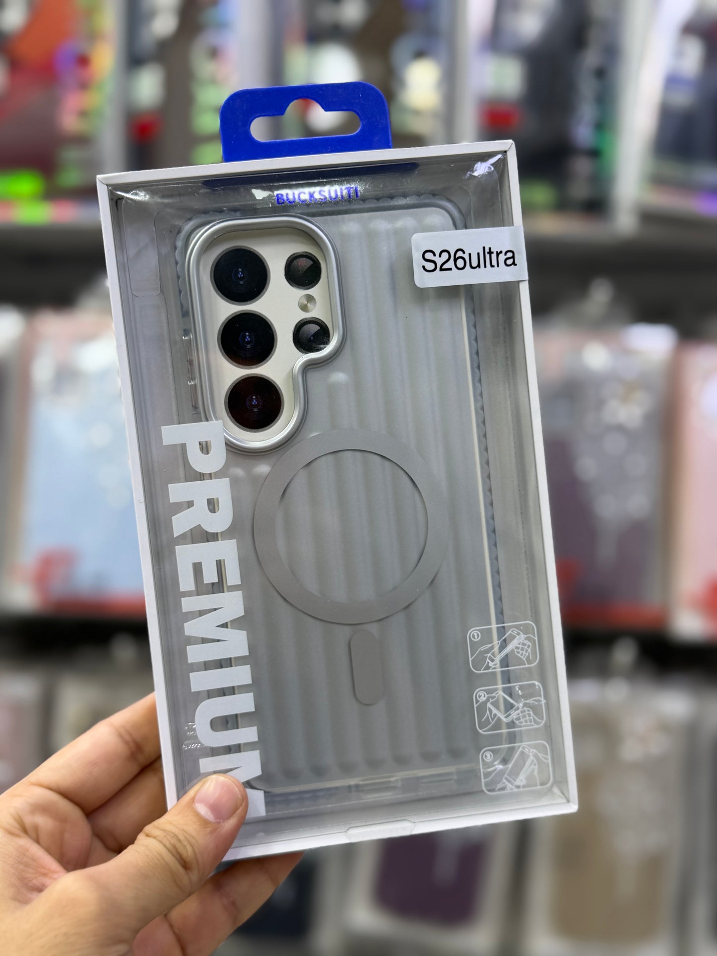 Bucksuiti Corrugated MagSafe Case - S26 Ultra
