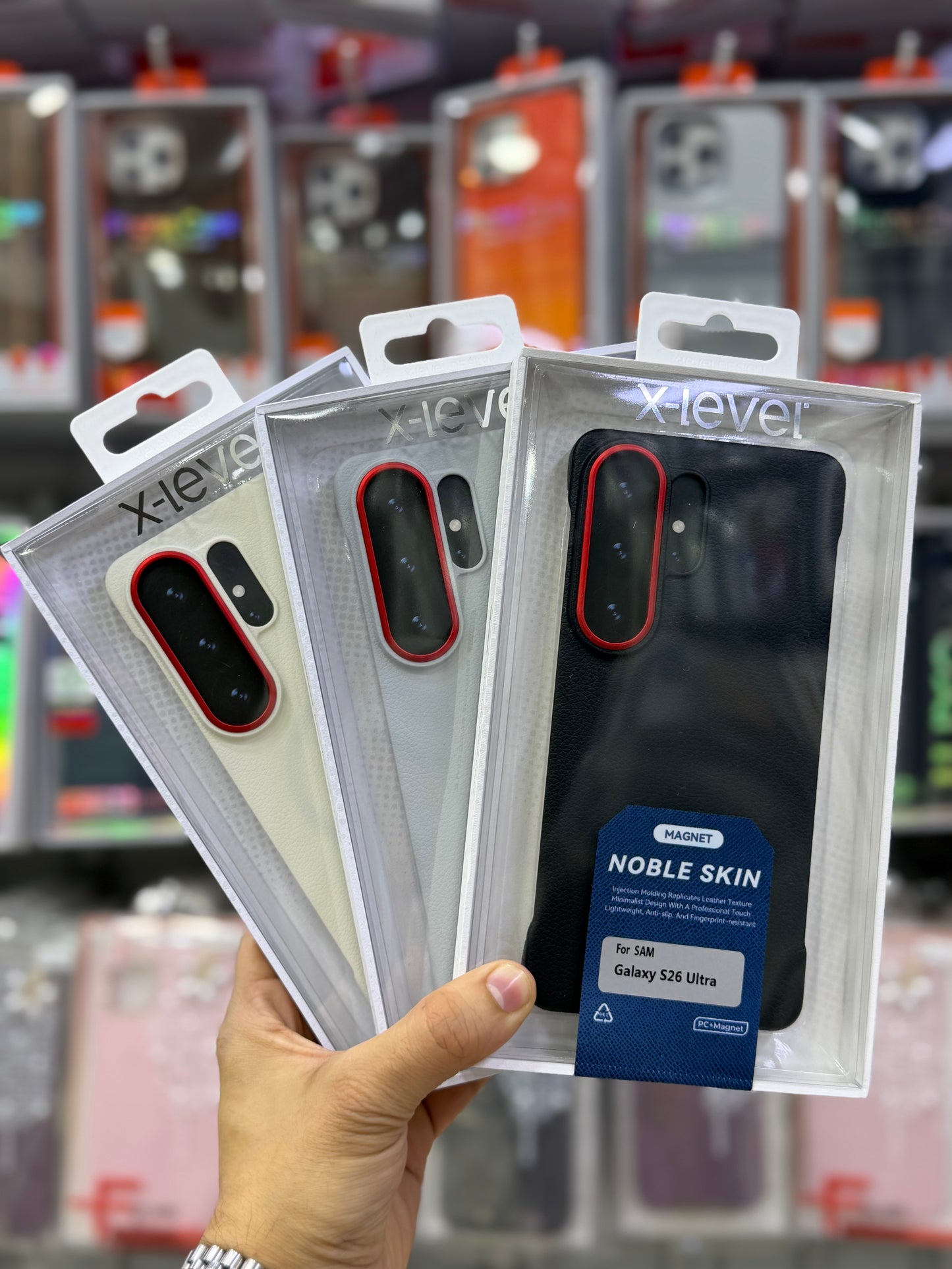 X-Level Noble Skin Sides Cut MagSafe Case - S26 Ultra