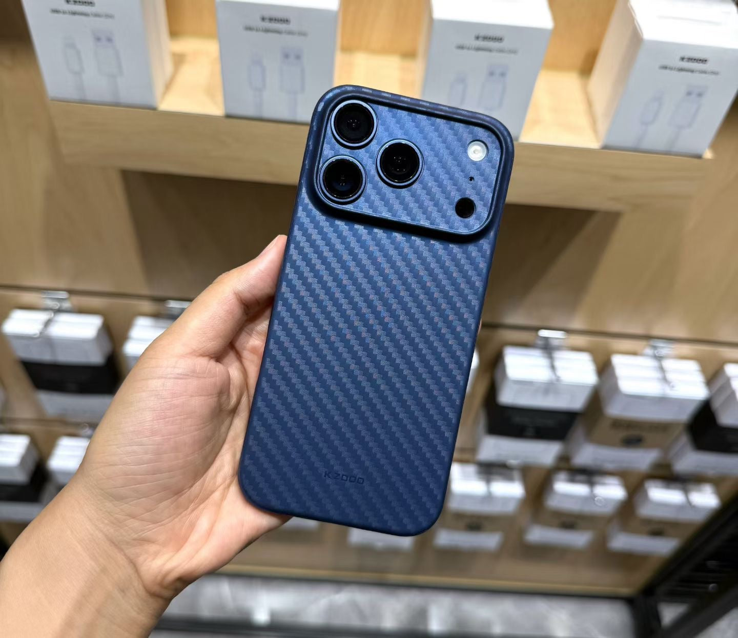 Kdoo/Kzdoo Air Carbon 0.45mm Paper Case - 17 Pro Max