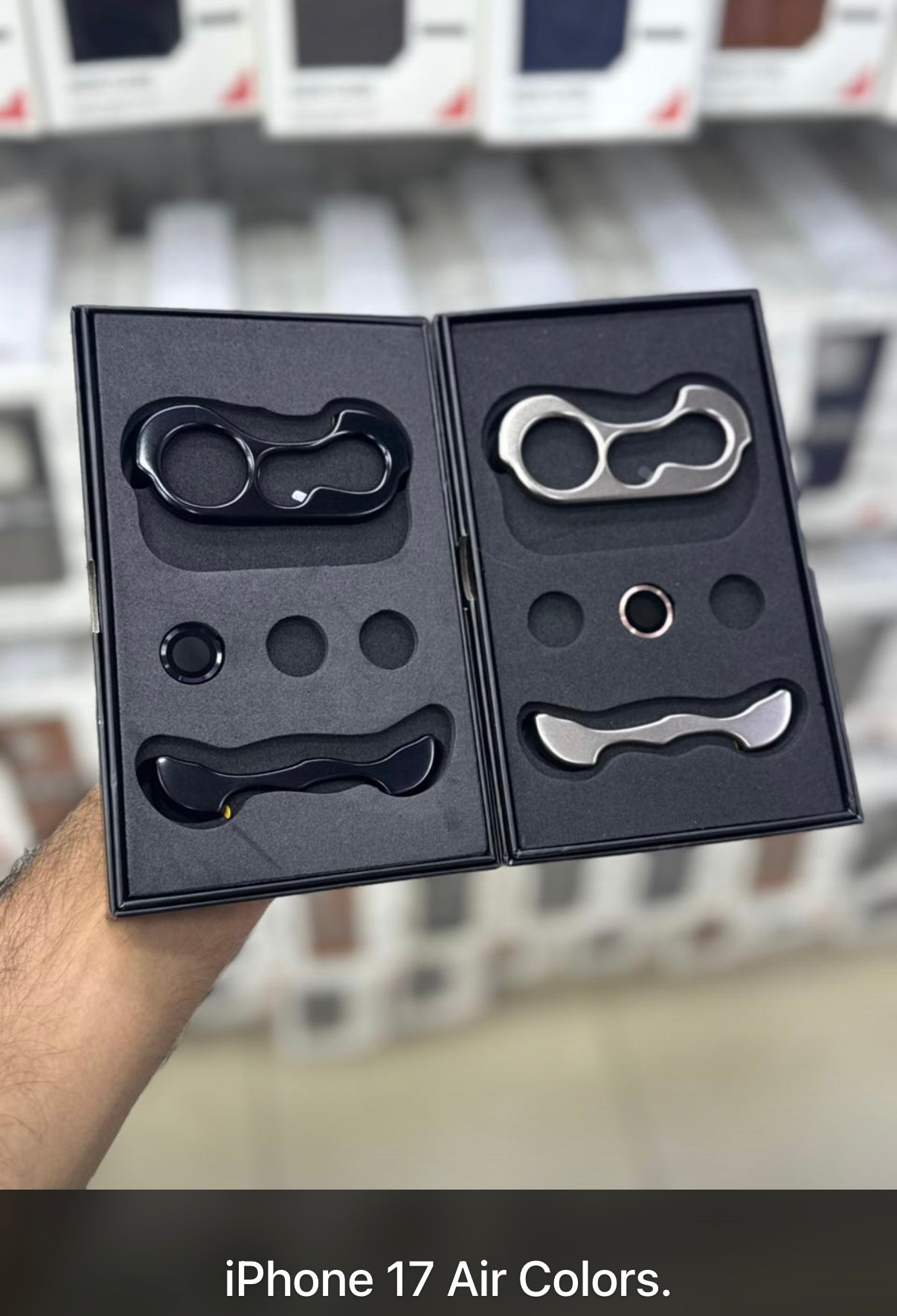 Metal Kit with Camera Lens Protector - 13 Pro Max to 17 Pro Max