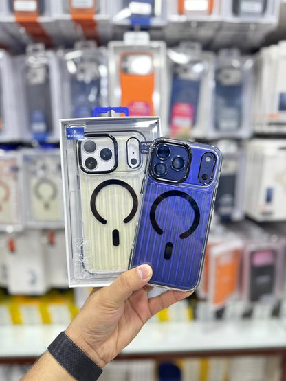 Mutural Corrugated MagSafe Case - 17 Pro Max