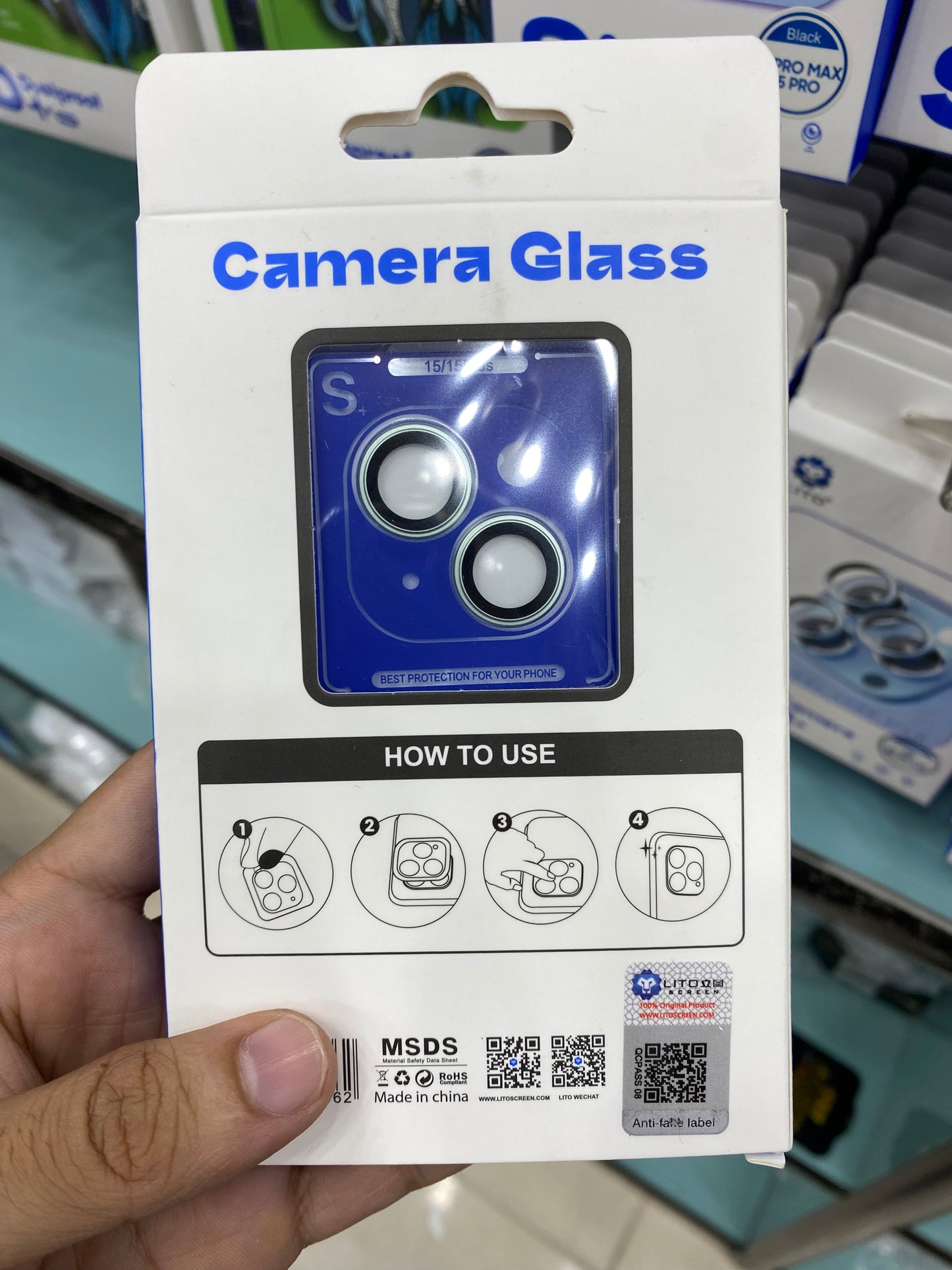 Lito Camera Lens Protectors - Iphone 15 Series