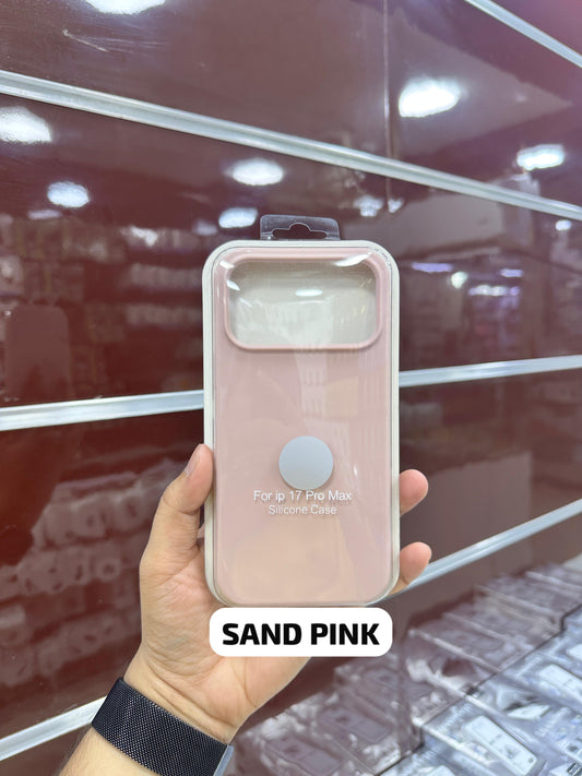 Silicone Case Sand Pink - 11 to 17 Pro Max