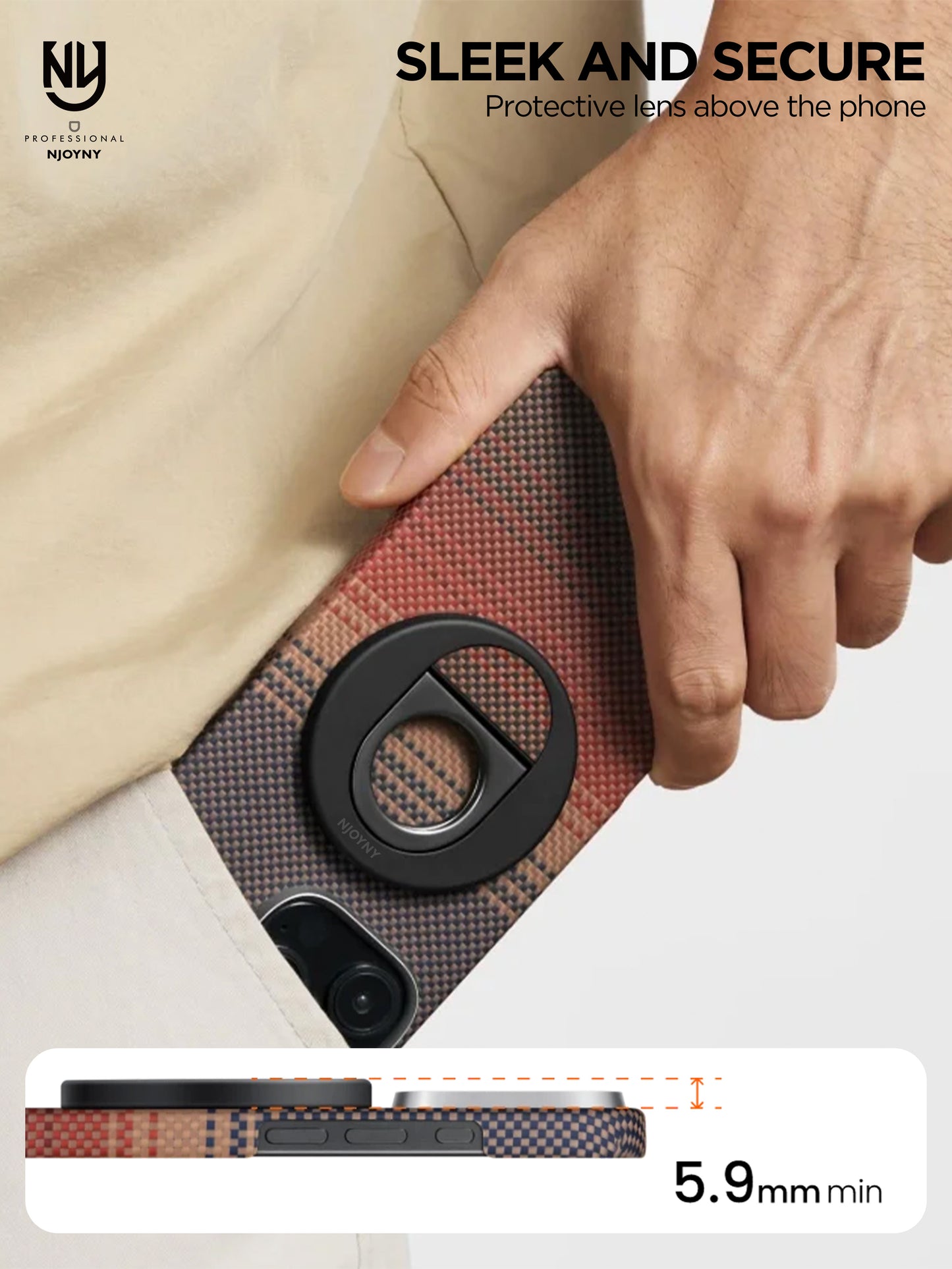 NJoyny Magnetic Holder Stand