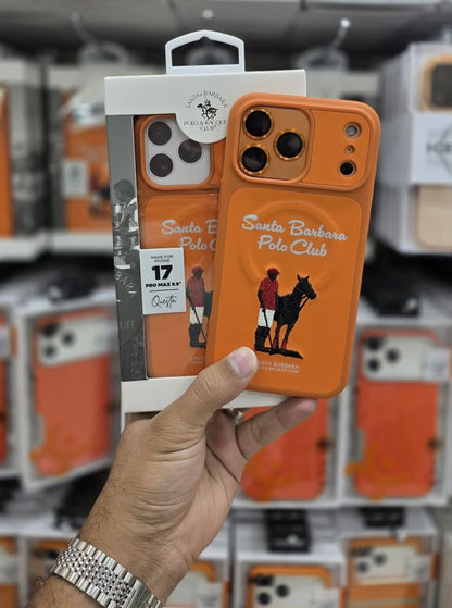 Polo Questa Leather MagSafe Case - 17 Pro Max