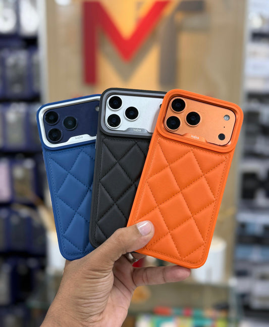 Kajsa Quilted Back Case - 17 Pro Max