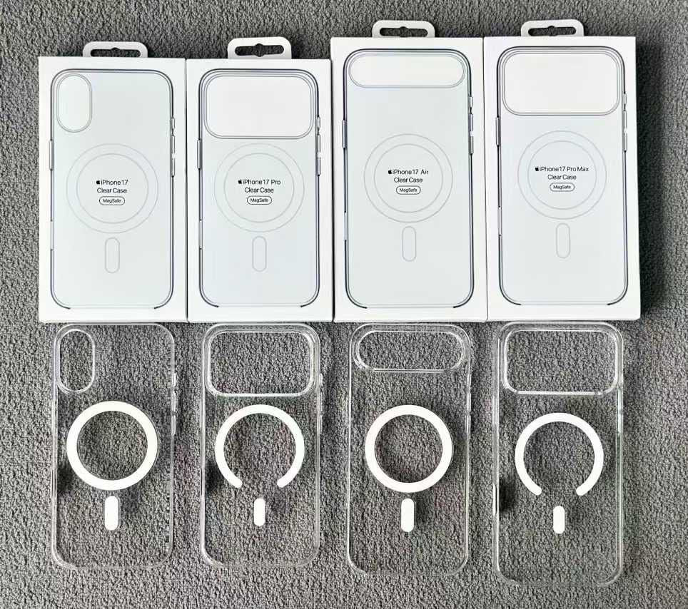 Apple Clear MagSafe Animation Case - 17 Series
