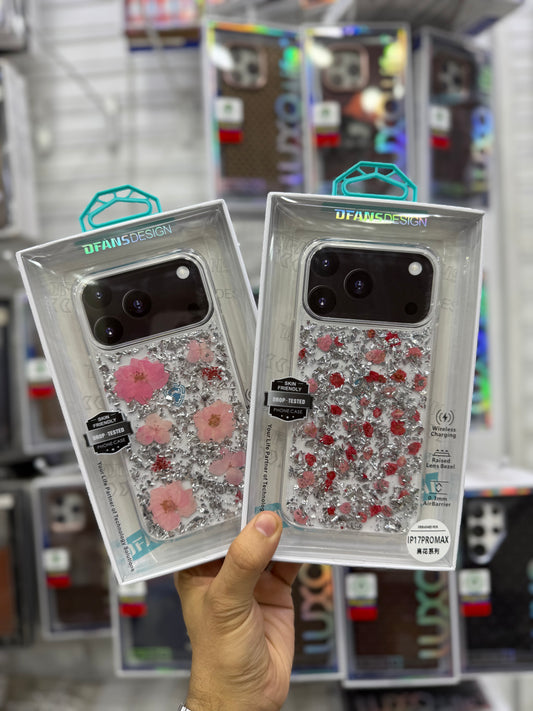 Dfans Flowers Case - 17 Pro Max