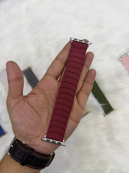 Silicone Magnetic Loop Strap - 38mm to 49mm