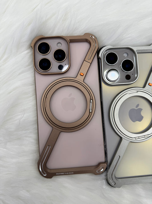 Metal Z Case with MagSafe and Stand.