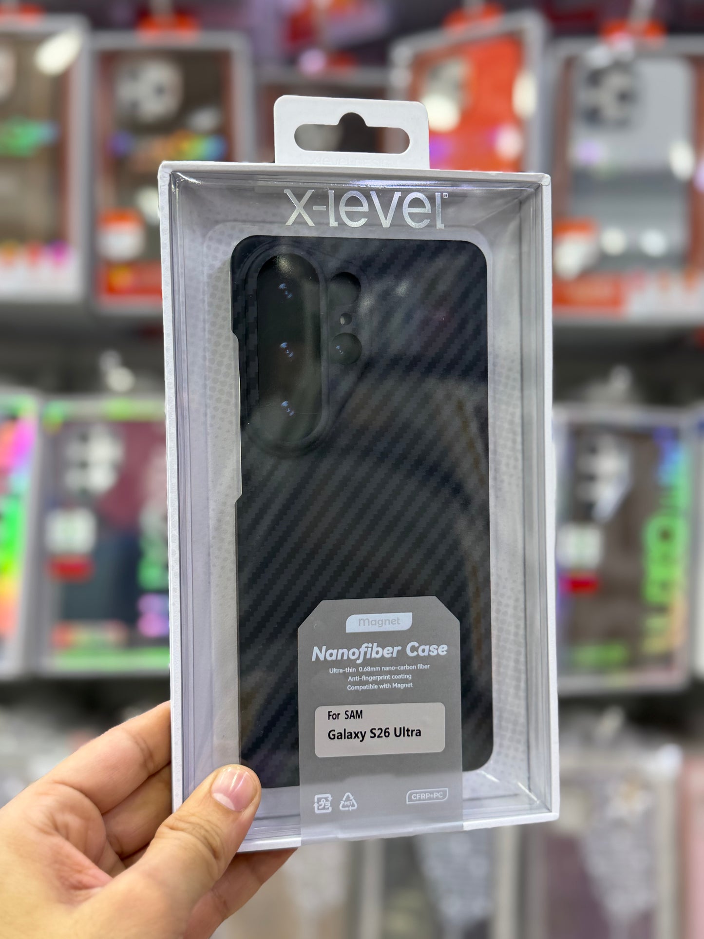 X-Level Nano Fiber Ultra Thin MagSafe Case - S26 Ultra