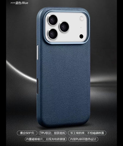 X-Level Better Enjoyment Leather Case - 17 Pro Max