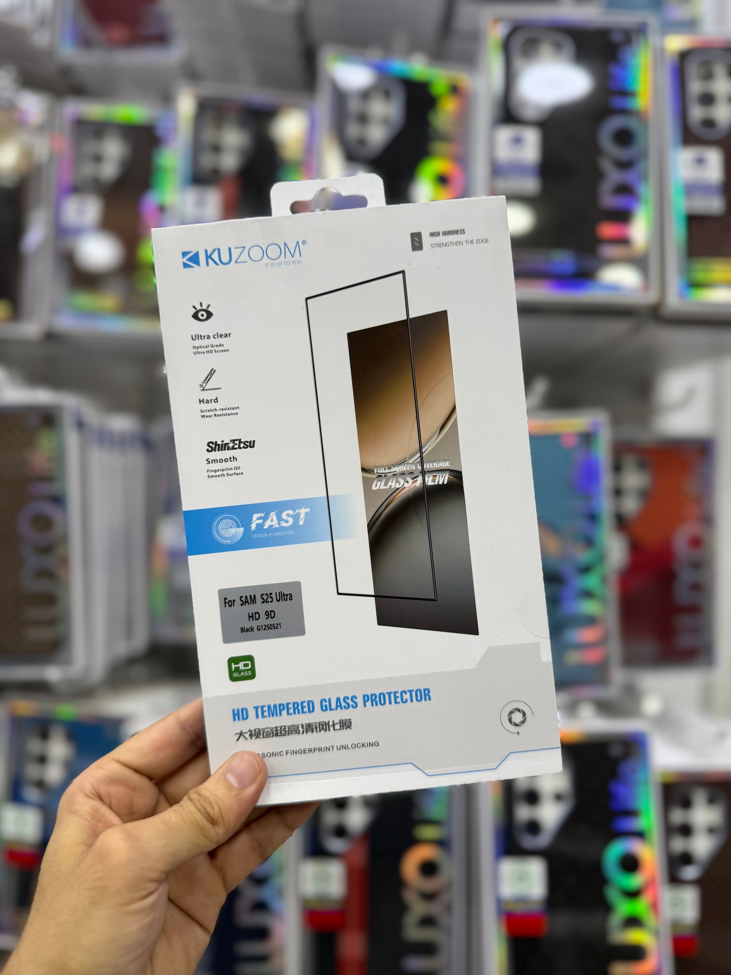 Kuzoom Clear Screen Protector - S24 Ultra