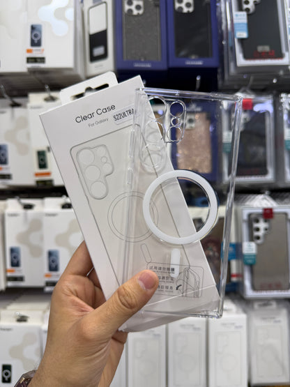 Clear MagSafe Anti Yellow Case - Samsung Models