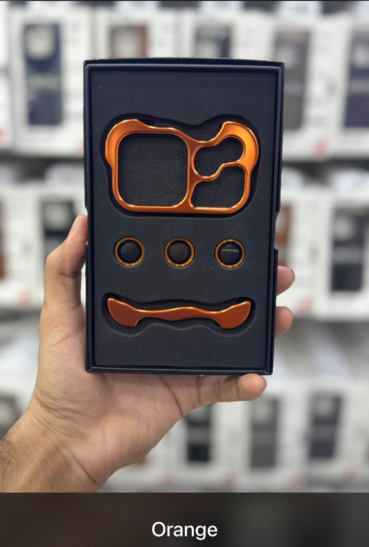 Metal Kit with Camera Lens Protector - 13 Pro Max to 17 Pro Max