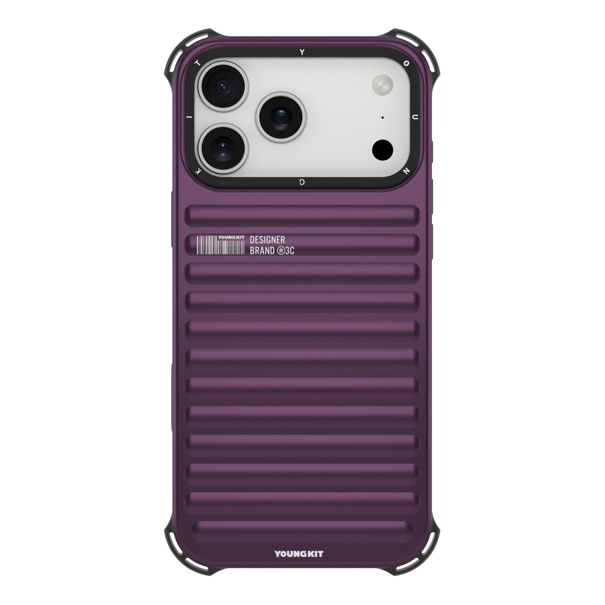 Youngkit True Colour MagSafe Case Burgundy - 18 Pro Max/17 Pro Max