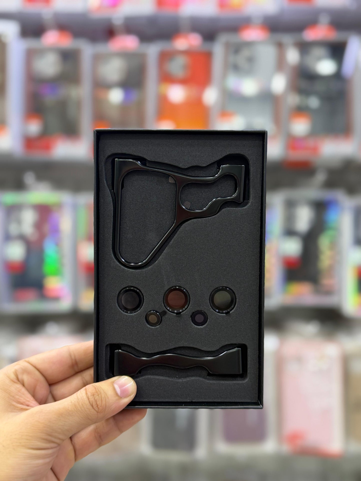 Metal Bumpers with Camera Lens Protector - S26 Ultra
