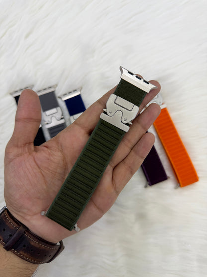 Horizontal Style Nylon Lock Strap - 42mm to 49mm