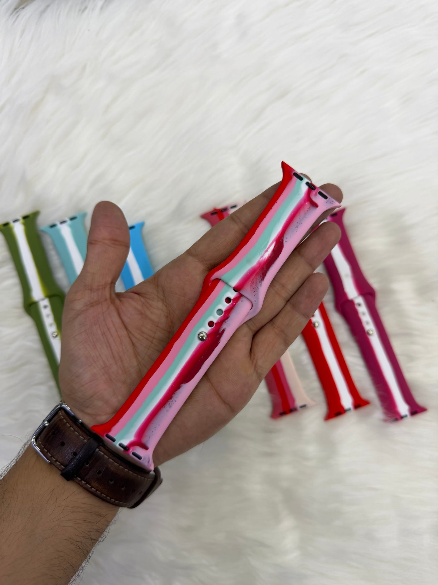 Colourful Silicone Strap - 42mm to 49mm