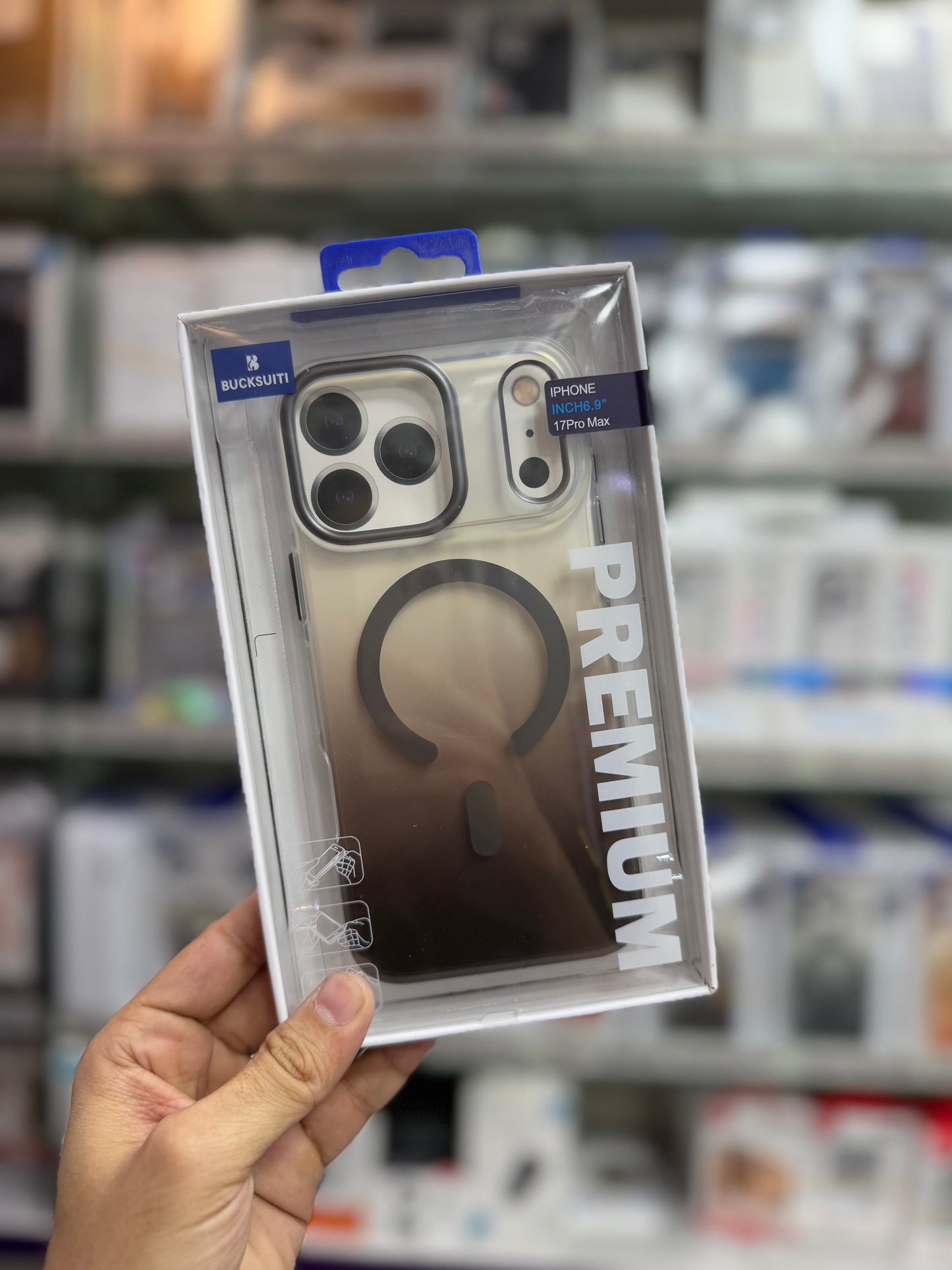 Bucksuiti Matte MagSafe Case - 17 Series