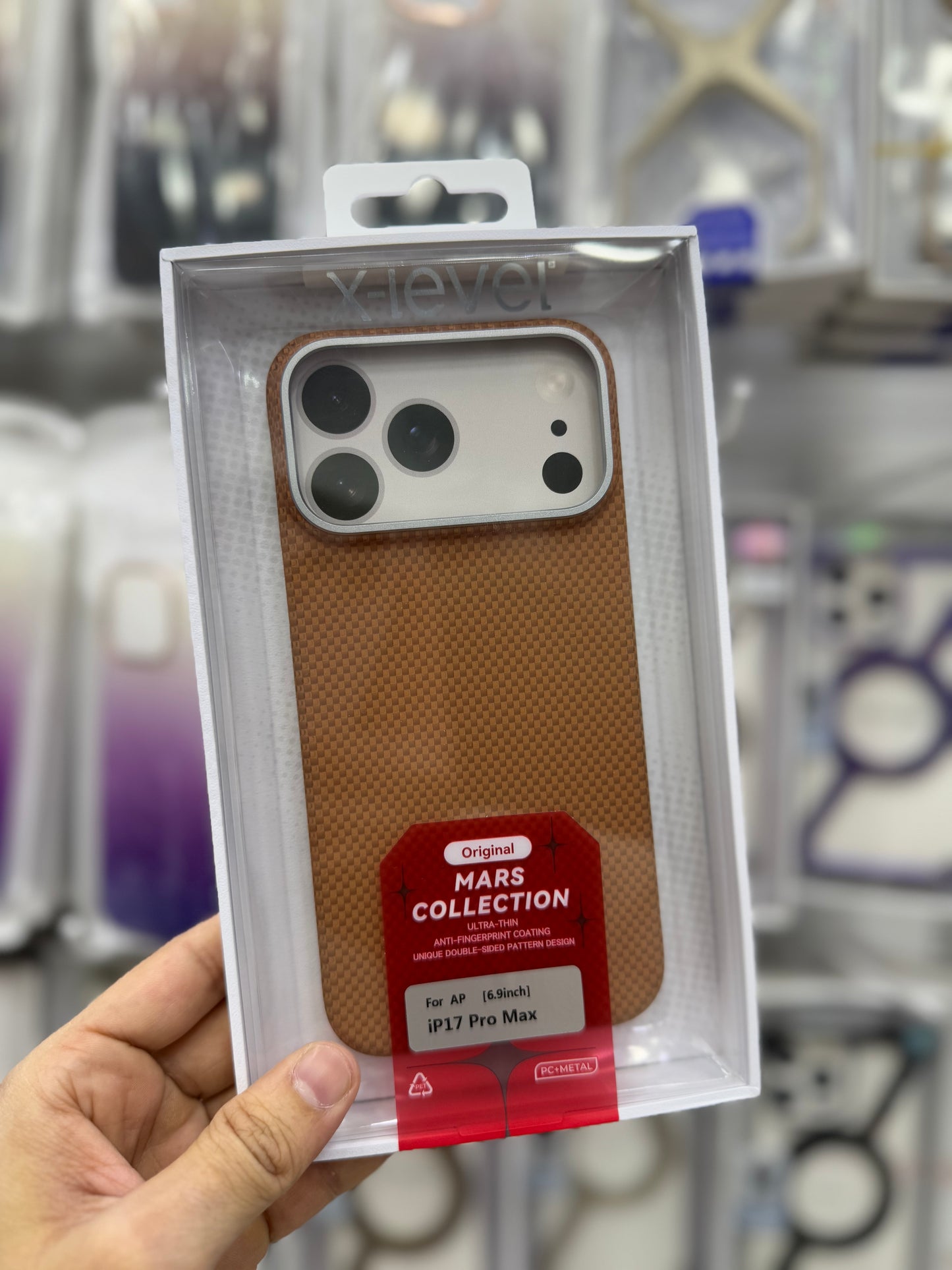 X-Level Mars Collection Sides Cut Ultra Thin Case - 17 Pro Max