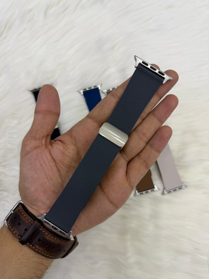 Textured Silicone Magnetic Strap - 42mm to 49mm