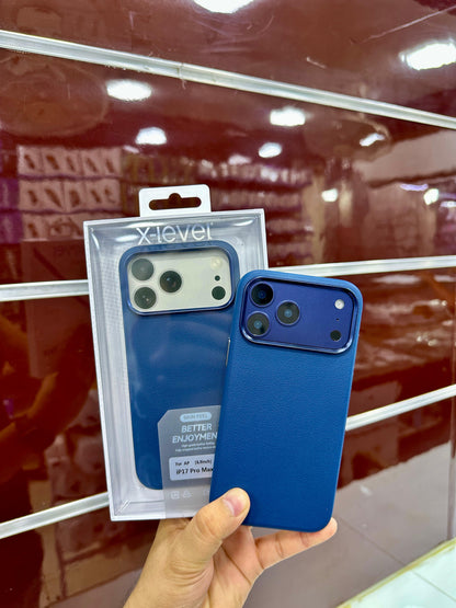 X-Level Better Enjoyment Leather Case - 17 Pro Max