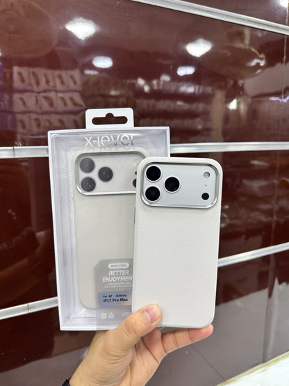 X-Level Better Enjoyment Leather Case - 17 Pro Max