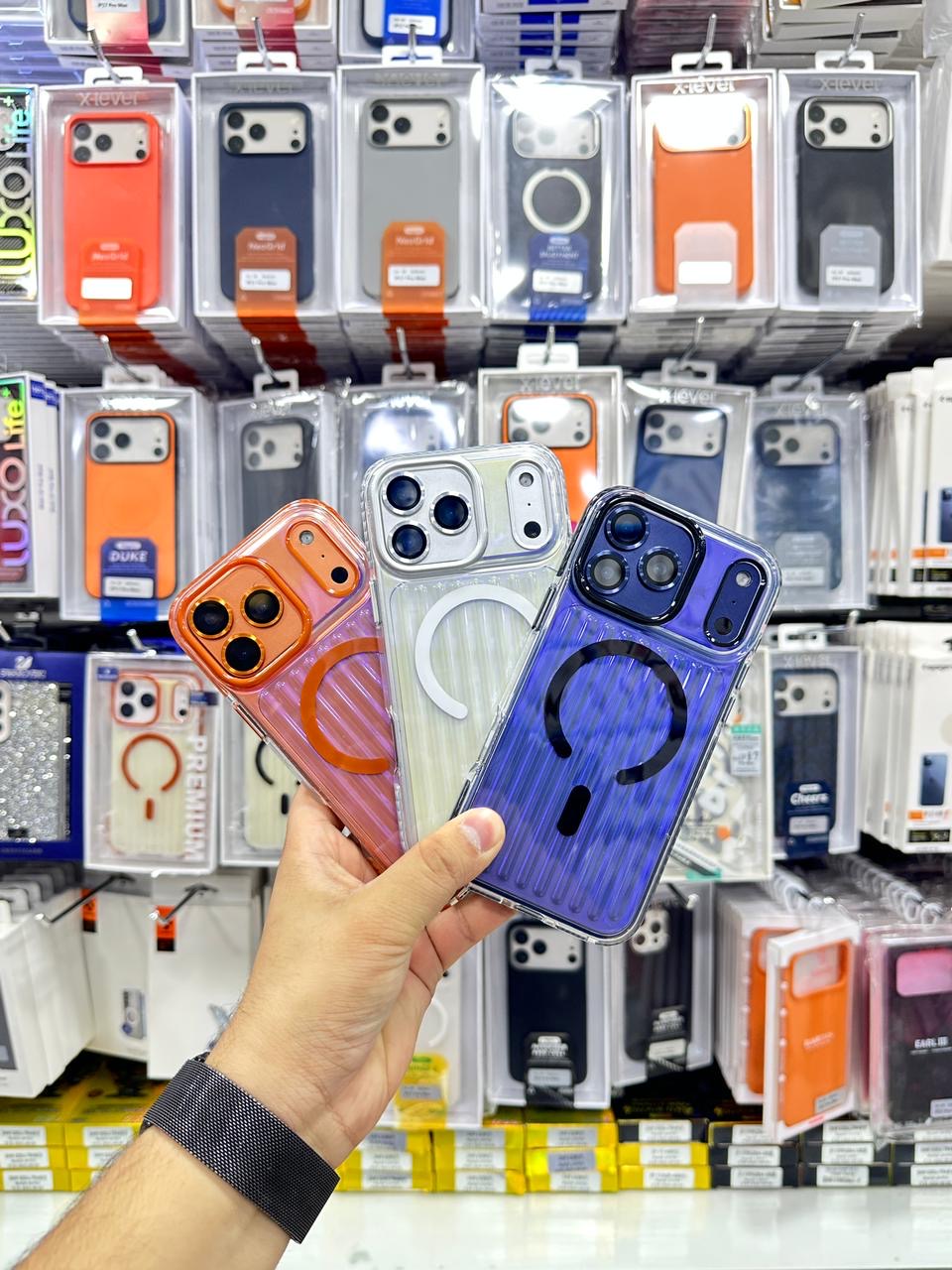 Mutural Corrugated MagSafe Case - 17 Pro Max