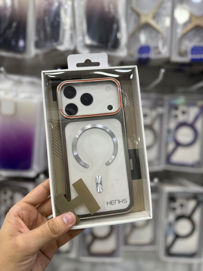 Henks MagSafe Case with Camera Stand - 17 Pro Max