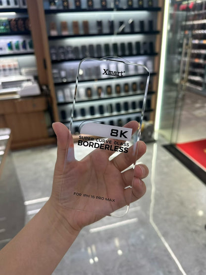 X-Mart Borderless 8K Clear Screen Protector - 17 Pro Max