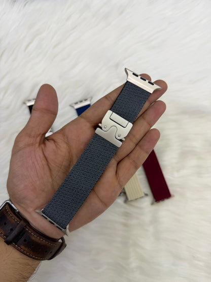 Textured Nylon Lock Strap - 42mm to 49mm