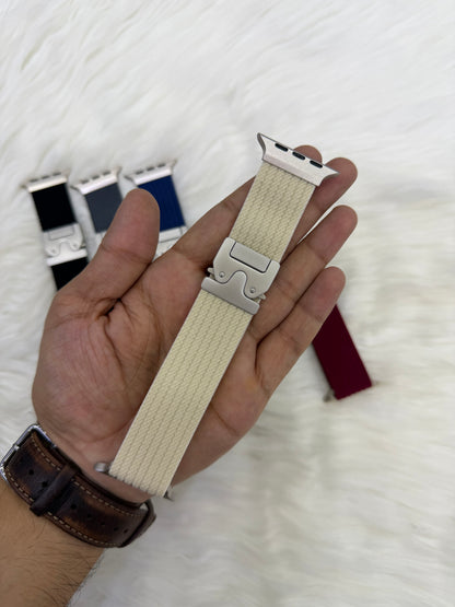 Textured Nylon Lock Strap - 42mm to 49mm