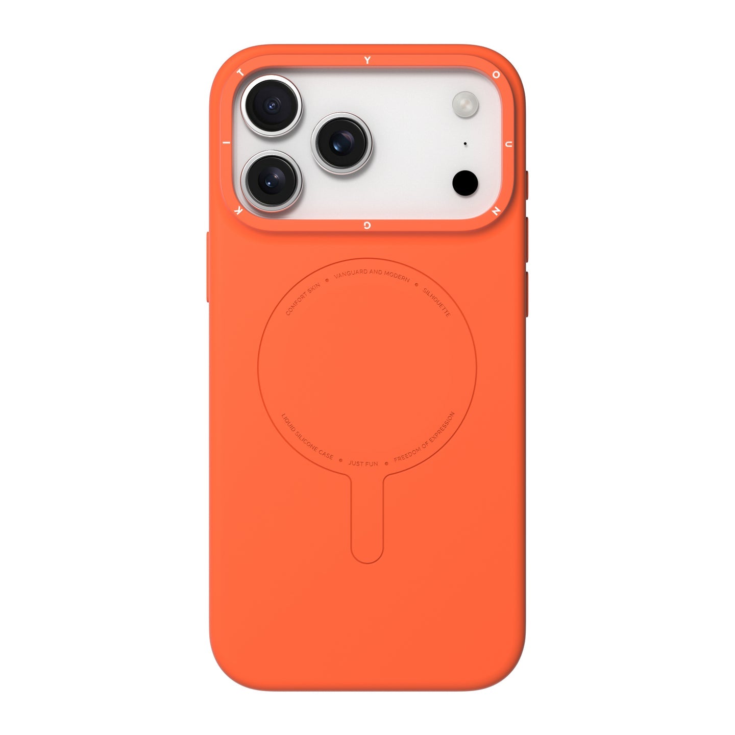 Youngkit Morandi Orange - 17 Pro Max (MagSafe Supported)