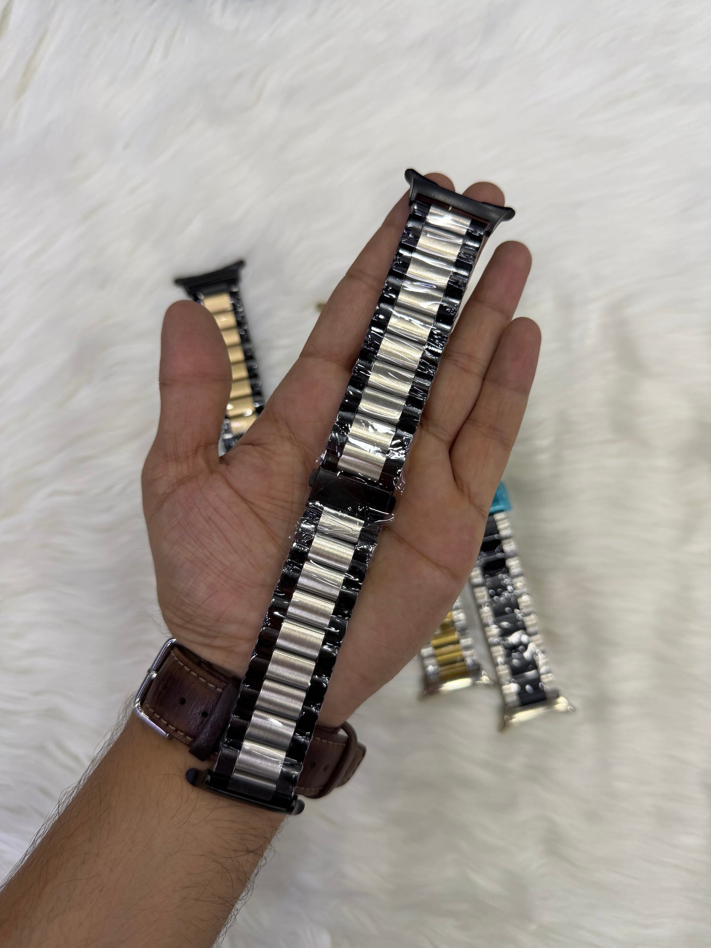Rlx Two Tone Chain Strap - Samsung Watch Ultra 47mm