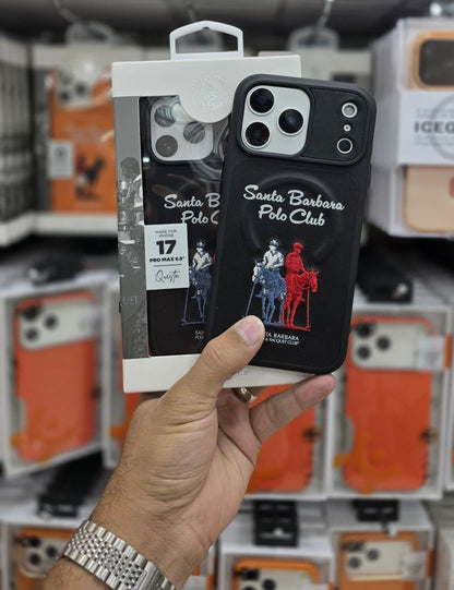 Polo Questa Leather MagSafe Case - 17 Pro Max