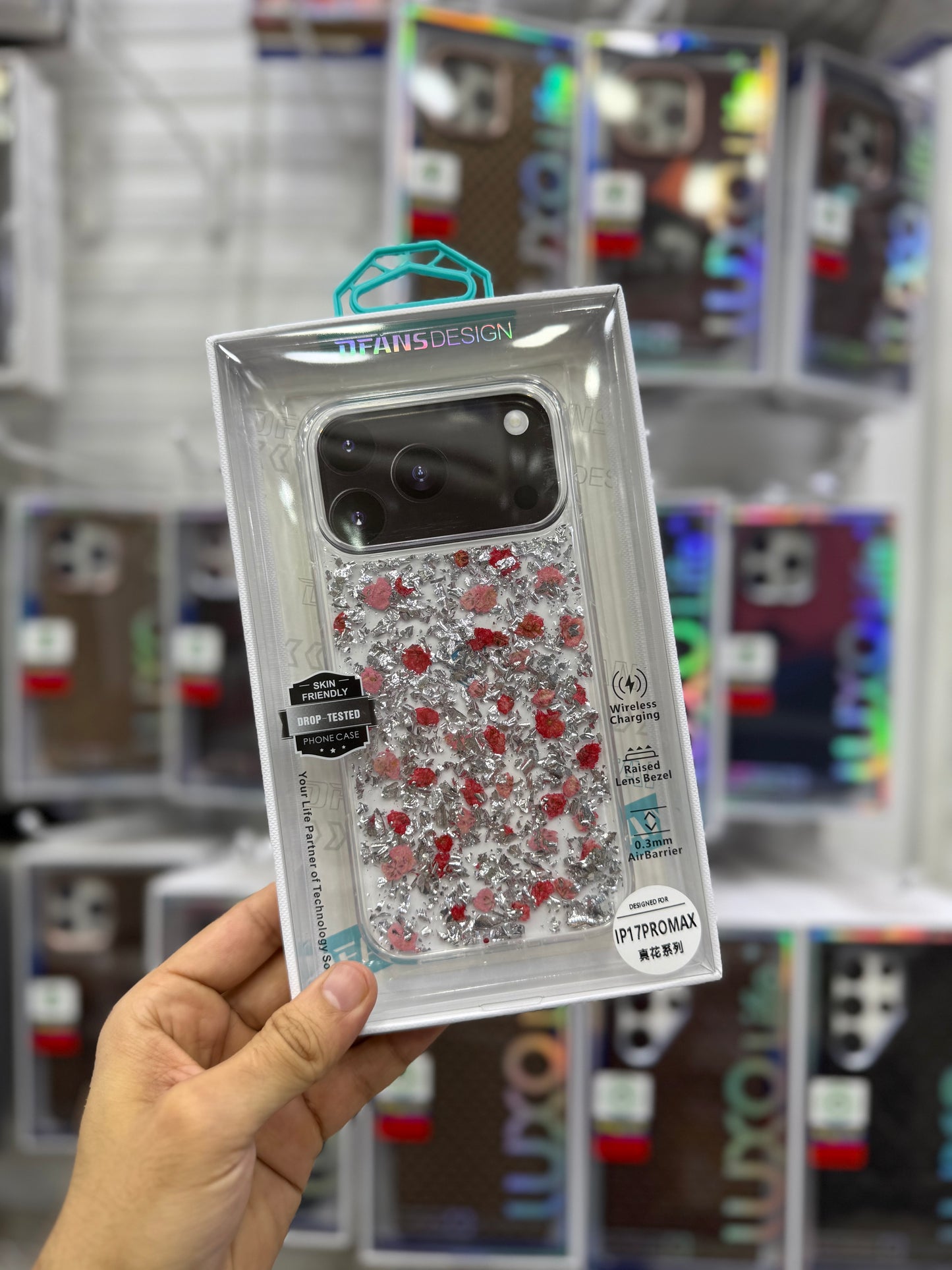 Dfans Flowers Case - 17 Pro Max