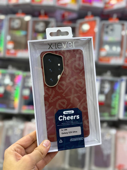 X-Level Cheers Sides Cut Ultra Thin MagSafe Case - S26 Ultra