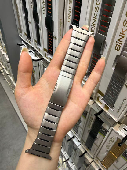 Binkson Metal Lock Chain Strap - 42mm to 49mm