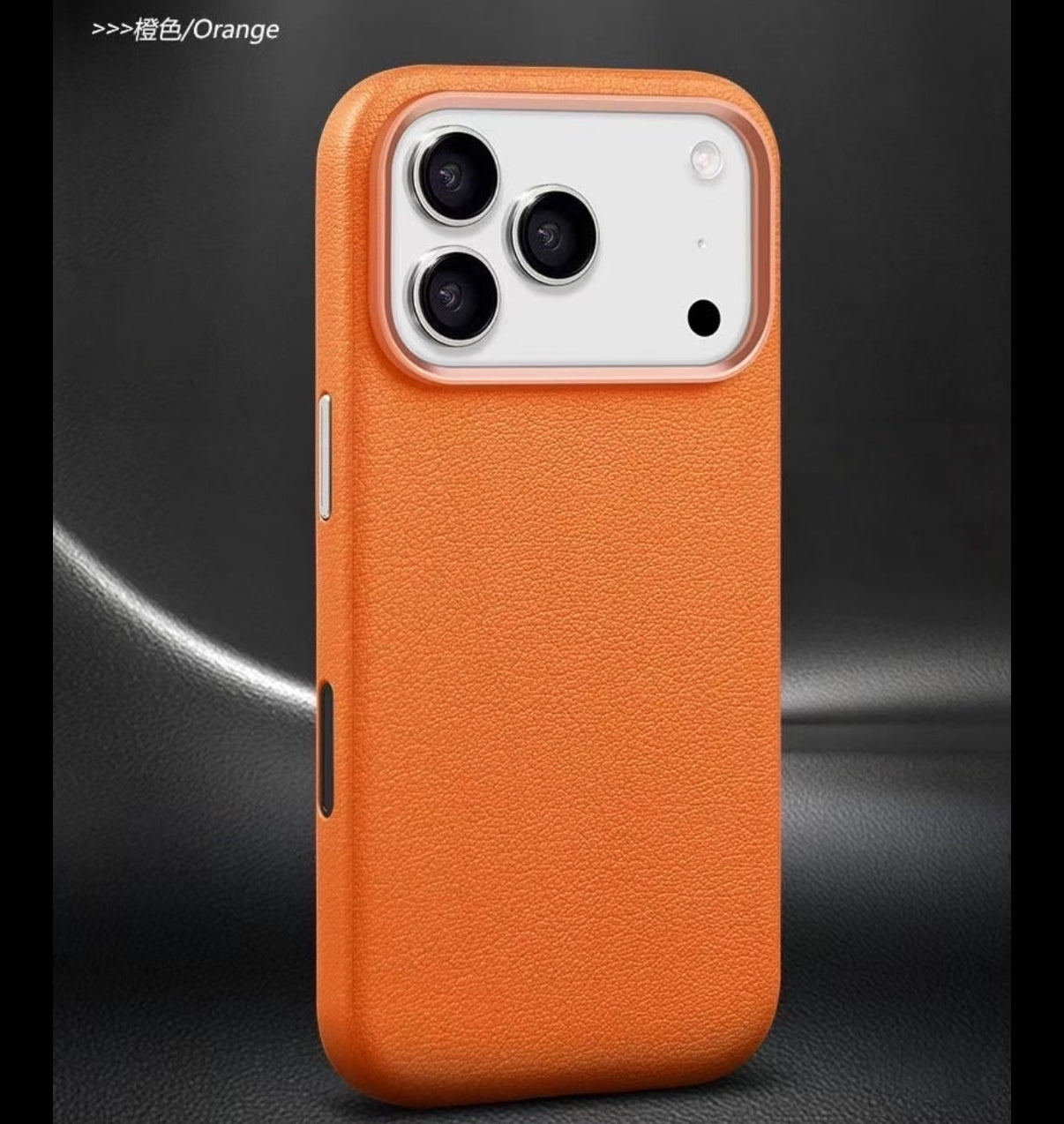 X-Level Better Enjoyment Leather Case - 17 Pro Max