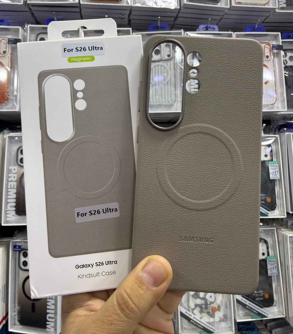 Samsung Kindsuit Leather MagSafe Case - S26 Ultra